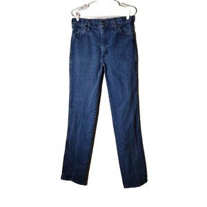 Vintage Wrangler Jeans Mens 30x35 Straight Country Cowboy Southwestern
